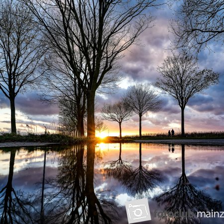 Reflektionen von Licht und Schatten